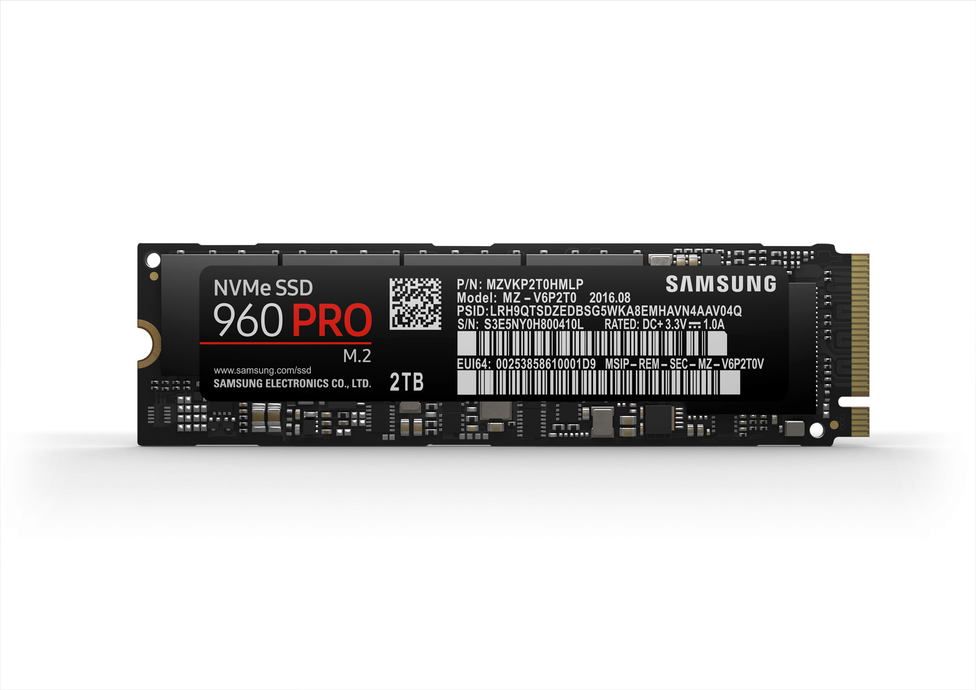 Samsung Announces 960 PRO And 960 EVO M.2 PCIe SSDs (Updated)